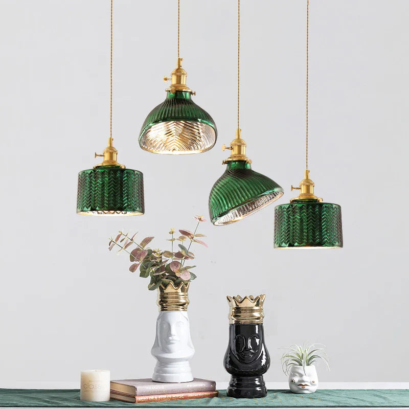 Kreative Vintage-Hängelampen aus Glas – Retro Deckenleuchte im Industrie-Design | Karnz