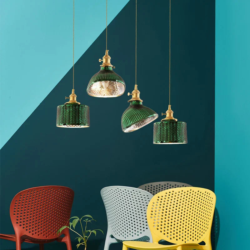 Kreative Vintage-Hängelampen aus Glas – Retro Deckenleuchte im Industrie-Design | Karnz