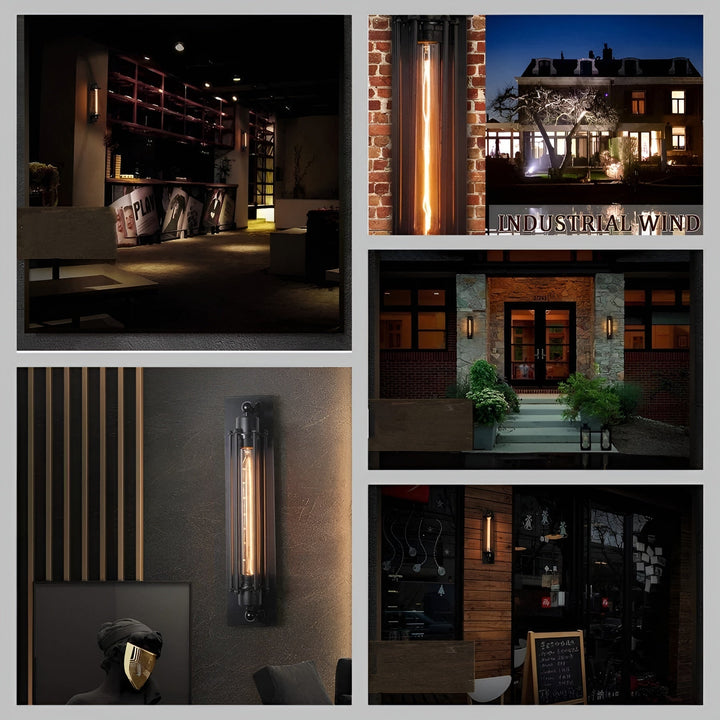 Vintage-LED-Wandlampe – Stilvolle Beleuchtung für Wohnzimmer und Flur