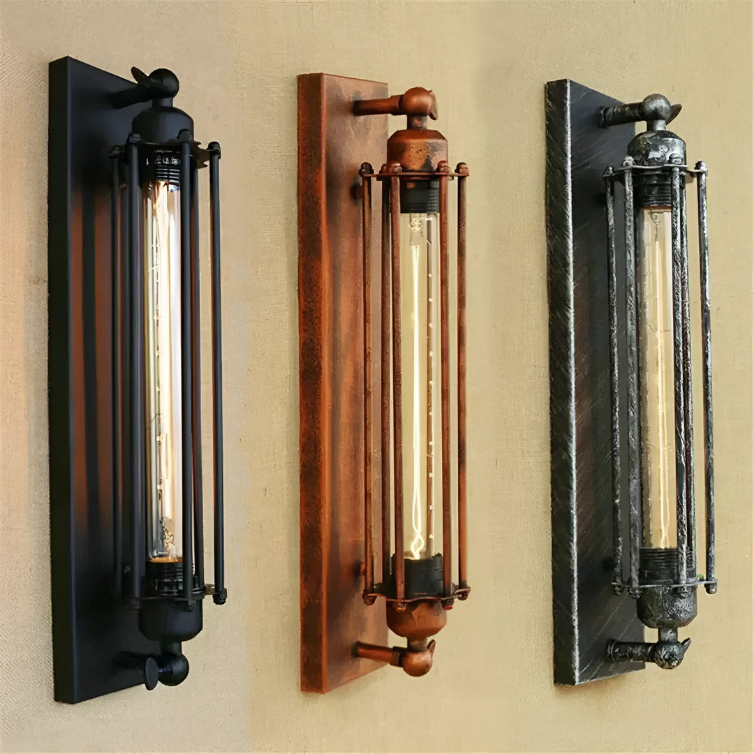 Vintage-LED-Wandlampe – Stilvolle Beleuchtung für Wohnzimmer und Flur