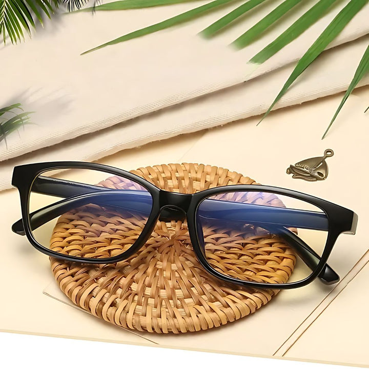VisionGuard Blaulichtbrille | Augenbelastung Linderung - Schlafverbesserung - Computerbildschirmbrille - Antireflexbeschichtung Karnz