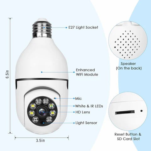 VistaGuard 360 Wireless Sicherheitskamera | Karnz