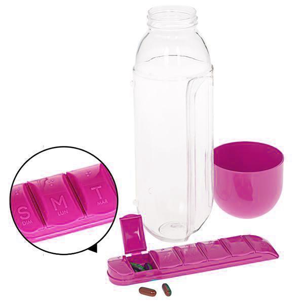 Vitamin Pillenbox Wasserflasche | Karnz