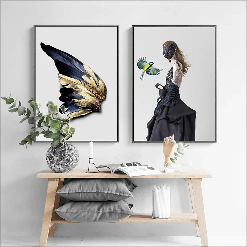 Viva La Vida Minimalistisch Feder Mode Lebensstil Zitat Wandkunst Feine Kunst Leinwanddrucke Bilder Für Wohnzimmer Inspirierende nordische Wohnkultur