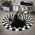 Vortex Illusion Teppich | Karnz