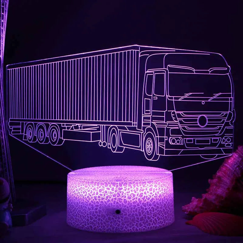 LED Nachtlicht - 3D Illusionslampe für das Kinderzimmer, USB-Ladung | Karnz