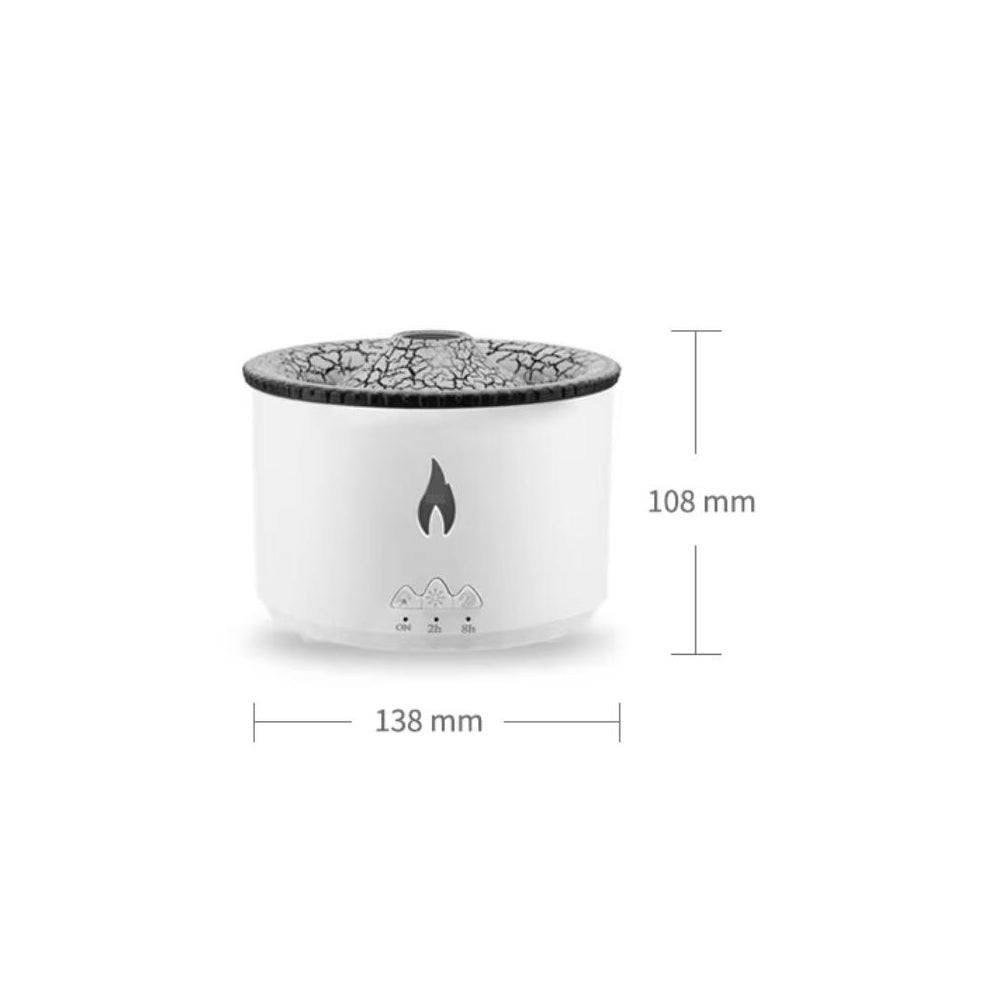Vulkan-Luftbefeuchter & Aroma Diffuser 360 ml | Karnz