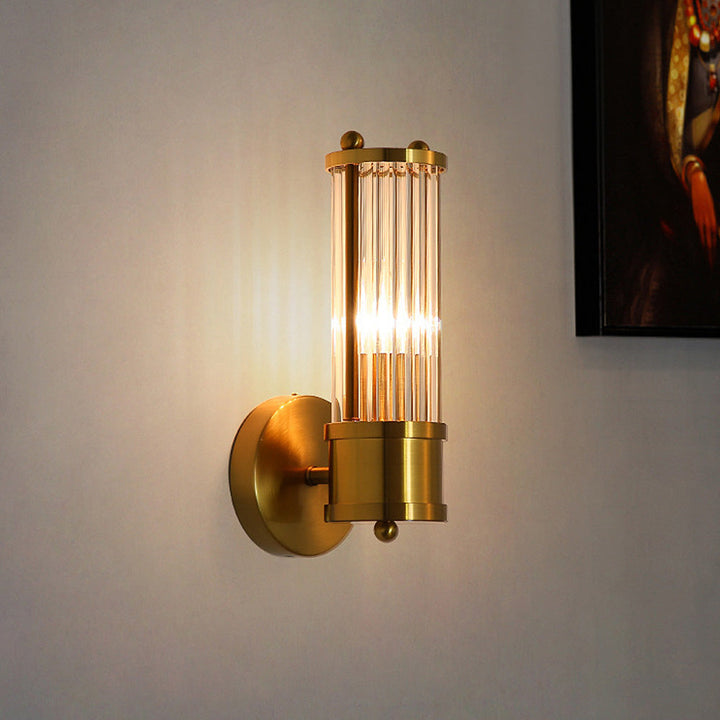 Klassische Gold Badezimmer Wandlampe - Luxuriöse Beleuchtung für stilvolle Innenräume | Karnz