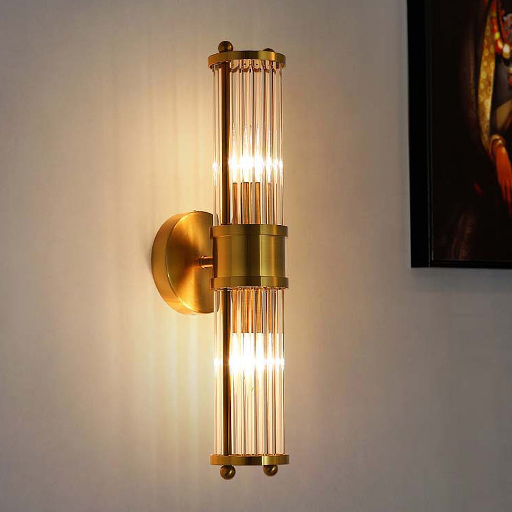 Klassische Gold Badezimmer Wandlampe - Luxuriöse Beleuchtung für stilvolle Innenräume | Karnz