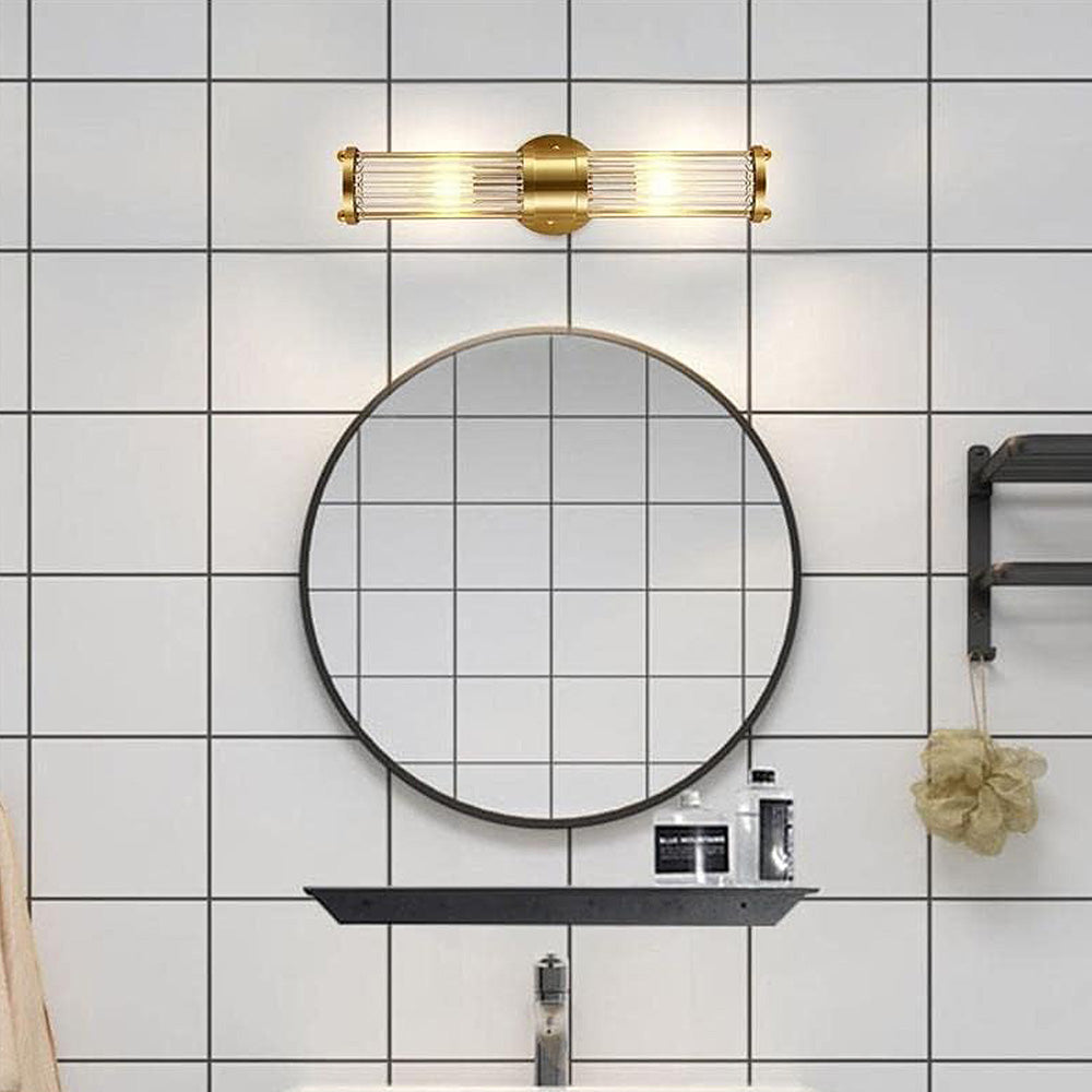 Klassische Gold Badezimmer Wandlampe - Luxuriöse Beleuchtung für stilvolle Innenräume | Karnz