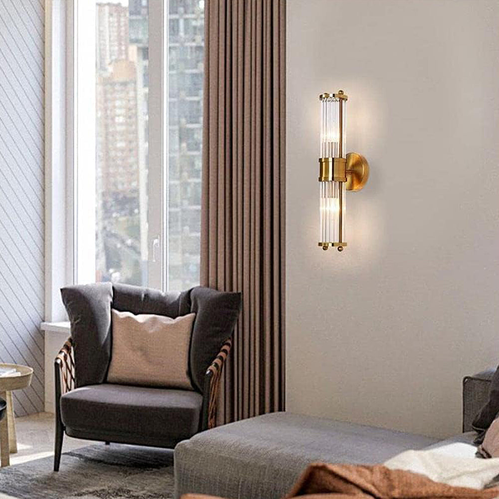 Klassische Gold Badezimmer Wandlampe - Luxuriöse Beleuchtung für stilvolle Innenräume | Karnz