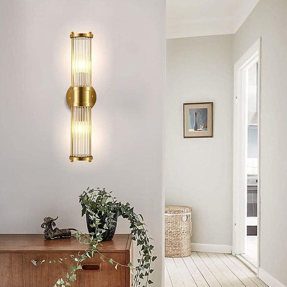 Klassische Gold Badezimmer Wandlampe - Luxuriöse Beleuchtung für stilvolle Innenräume | Karnz
