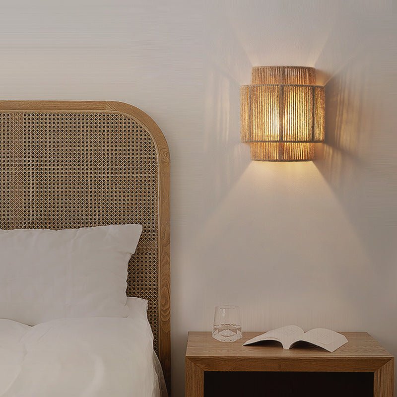 Vintage LED-Lampe Bohemian-Weide Natürlicher Touch | Karnz