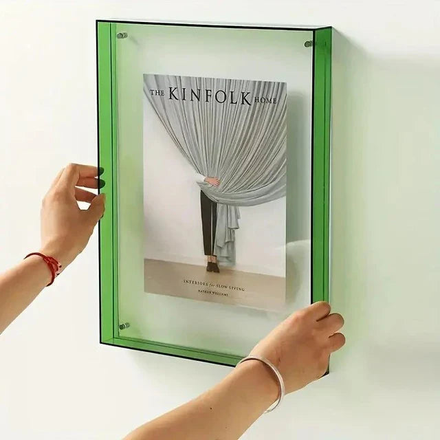 Transparenter Acryl-Bilderrahmen Karnz
