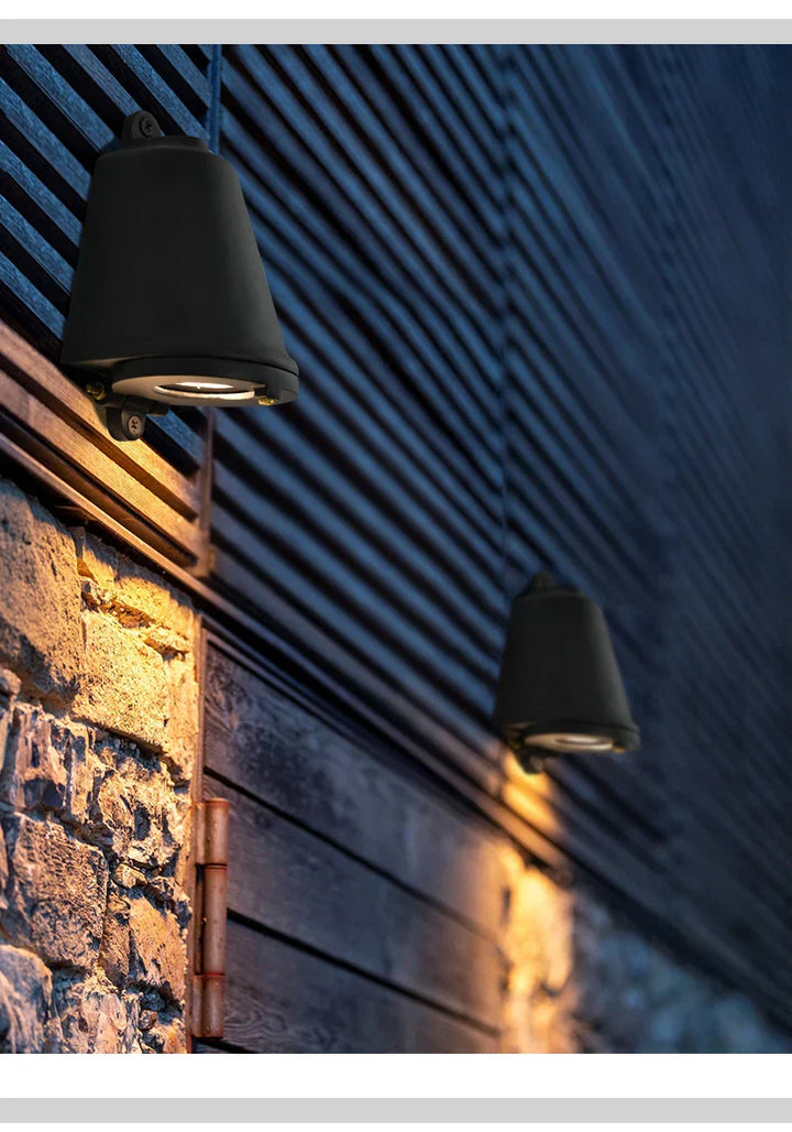 Aluminium Wandlampe LED Außenleuchte Modern für Hausbeleuchtung | Karnz