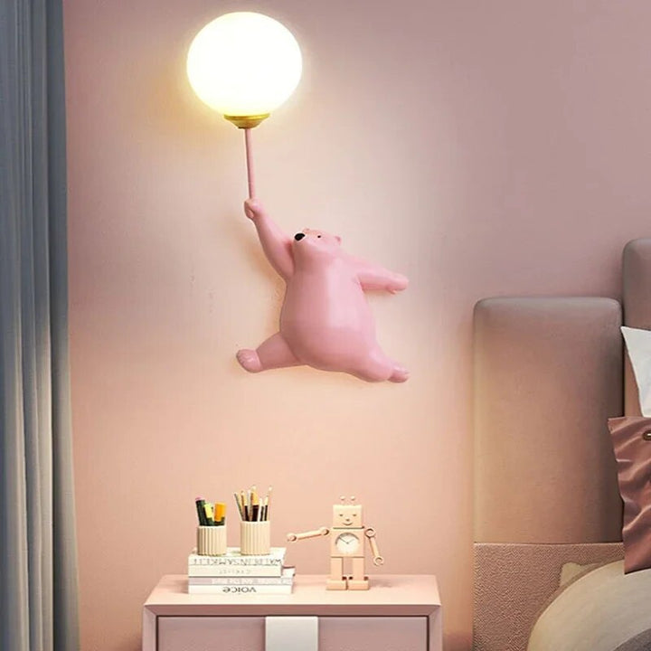 Moderne LED Wandleuchte für Kinderzimmer – Design Wandlampe | Karnz