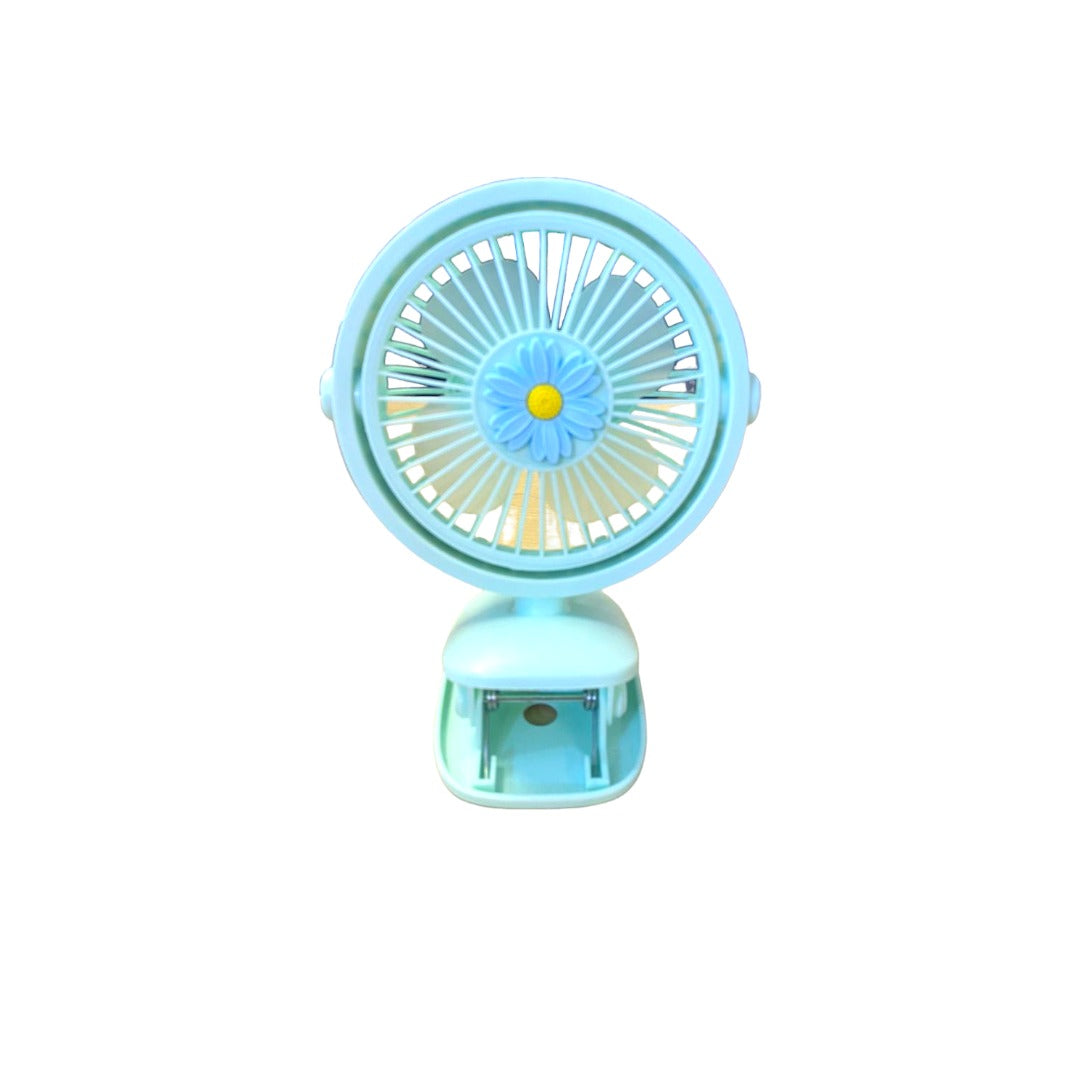 Mini Wiederaufladbarer Schreibtischklammerventilator | Karnz