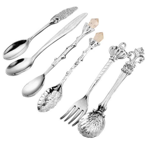 Verspielt Vintage Dessertlöffel (Set von 6) | Karnz