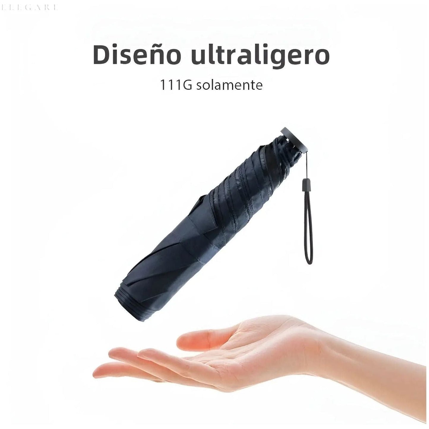 Windfester Regenschirm - Ultraleichter UV-beständiger Regenschirm aus Kohlefaser