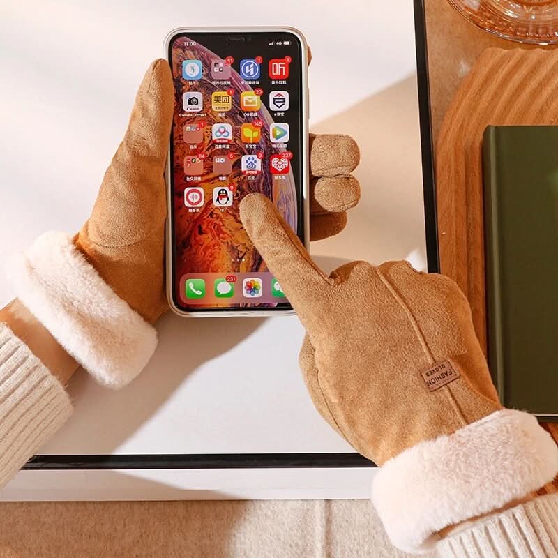 Wasserdichte Winterhandschuhe mit Touchscreen für kaltes Wetter