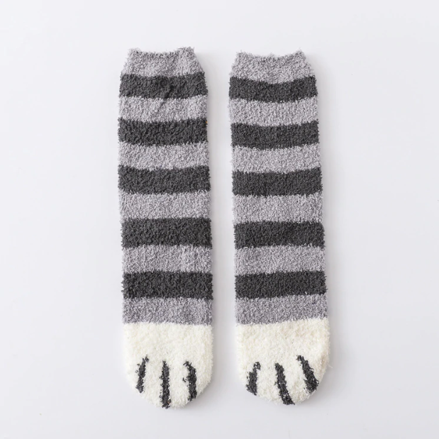Winter Katze Krallen Warme Schlaf Boden Socken | Karnz
