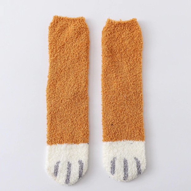 Winter Katze Krallen Warme Schlaf Boden Socken | Karnz