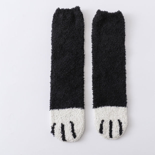 Winter Katze Krallen Warme Schlaf Boden Socken | Karnz