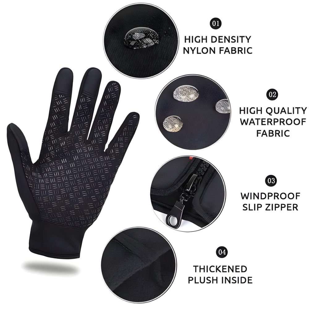 Wasserdichte Winter handschuhe, winddicht