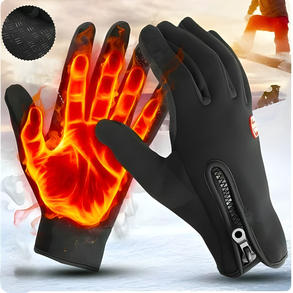 Wasserdichte Winter-Thermohandschuhe, winddicht