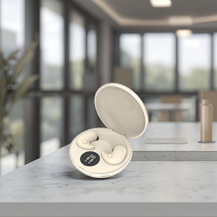 Bluetooth-Ohrhörer, kabellose In-Ear-Kopfhörer, Ladecase