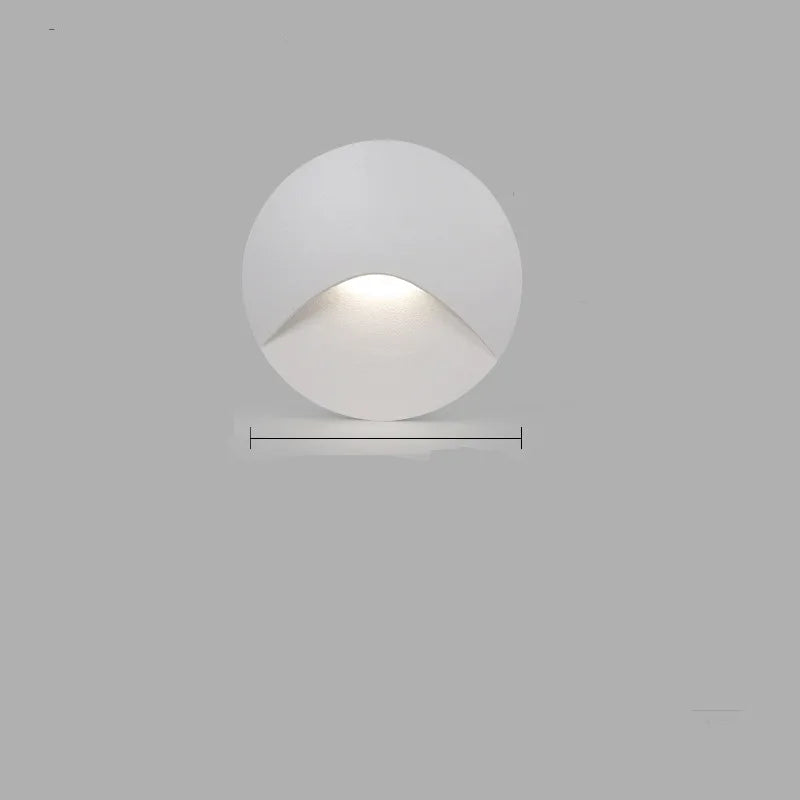 Wasserdichte LED-Treppenleuchte zum Einbauen – Aluminium, energiesparend, stilvoll