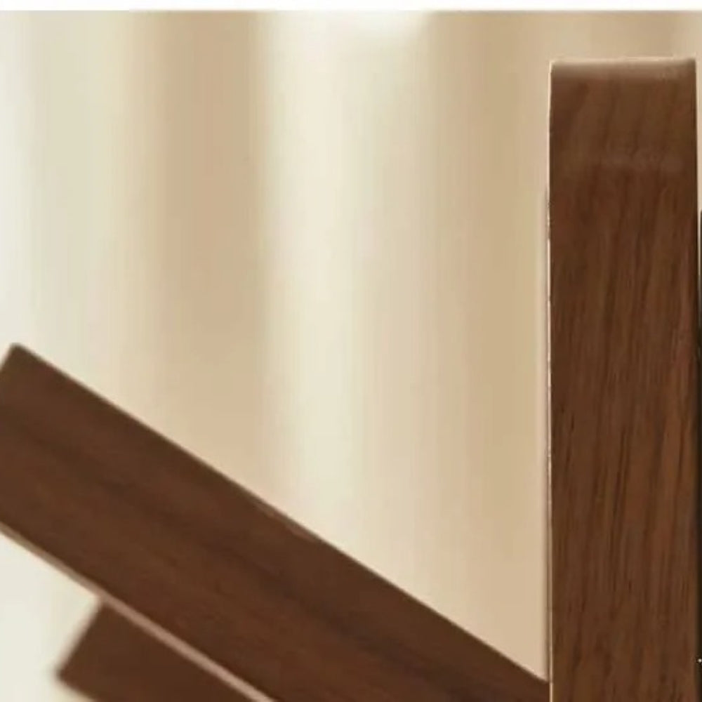 Wandgarderobe mit Klavierhaken aus Holz