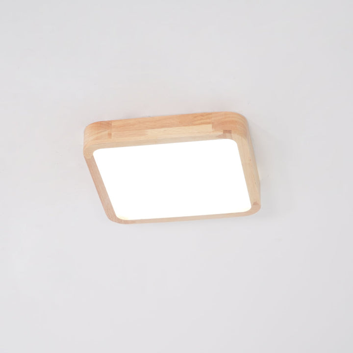 Holz Flush Mount Deckenleuchte | Karnz