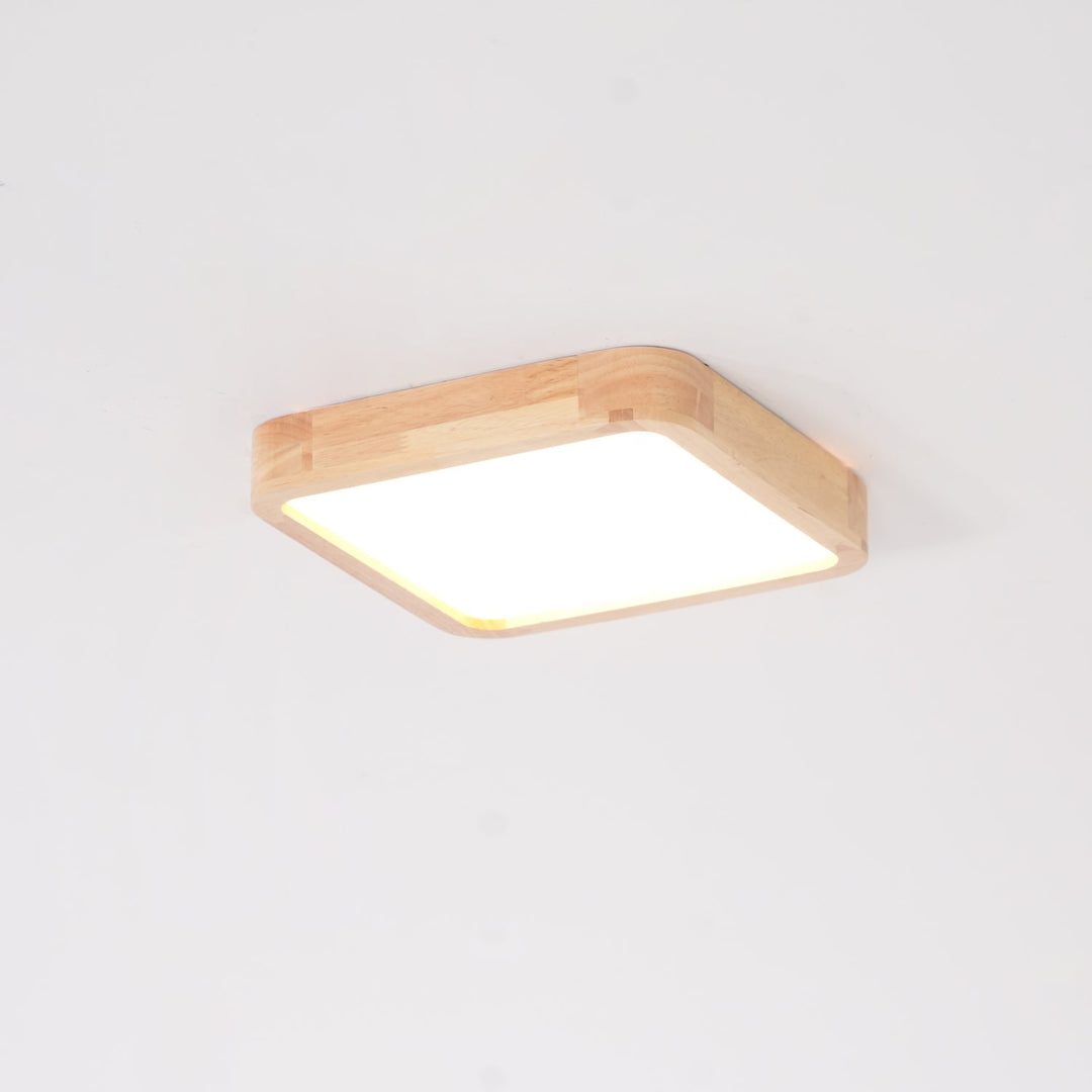 Holz Flush Mount Deckenleuchte | Karnz