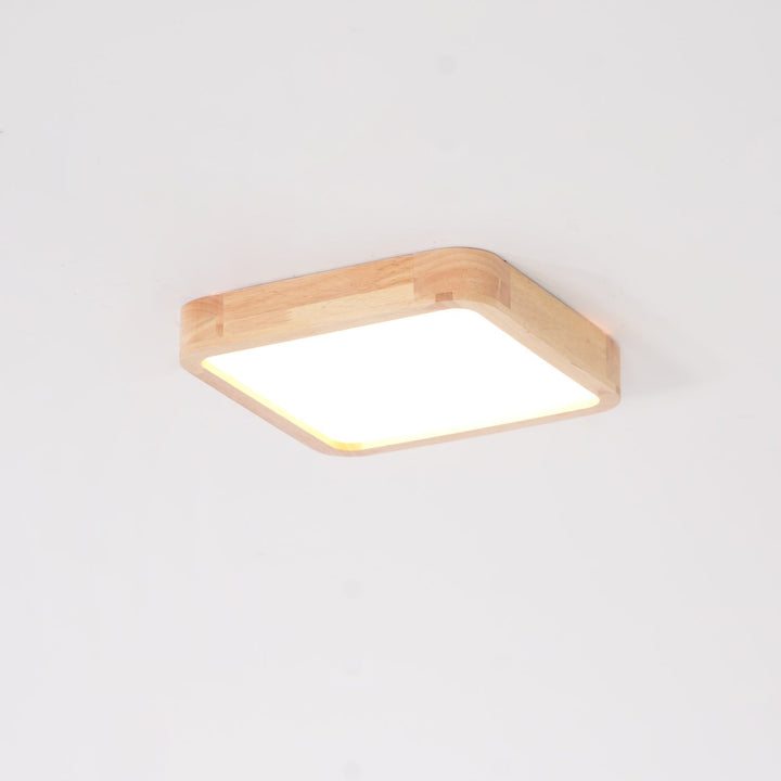 Holz Flush Mount Deckenleuchte | Karnz