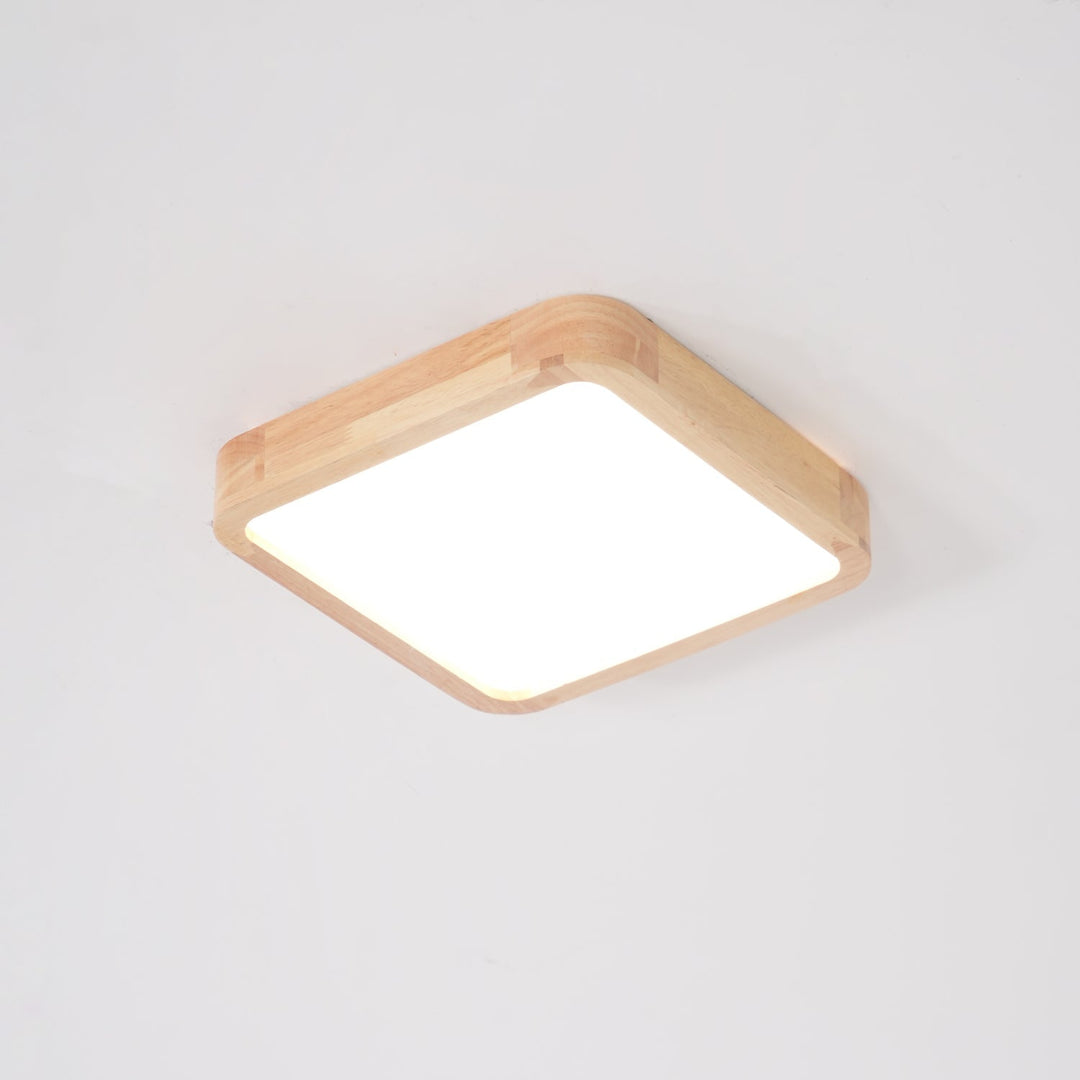 Holz Flush Mount Deckenleuchte | Karnz