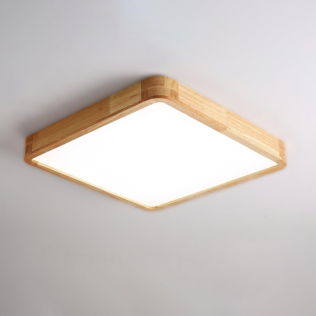 Holz Flush Mount Deckenleuchte | Karnz