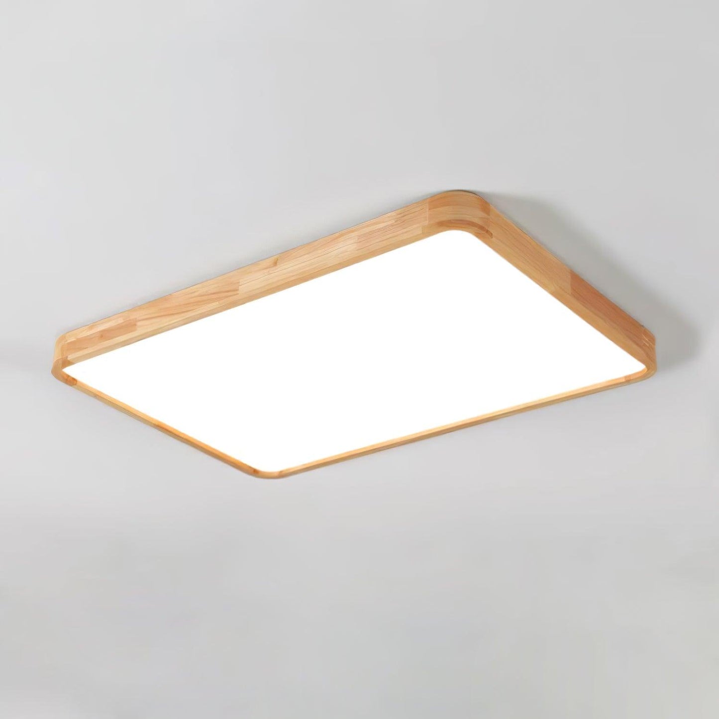 Holz Flush Mount Deckenleuchte | Karnz