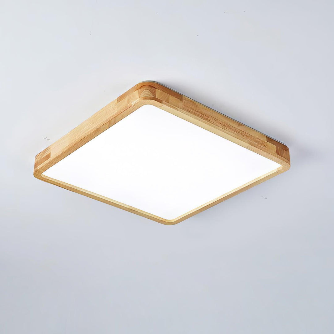 Holz Flush Mount Deckenleuchte | Karnz