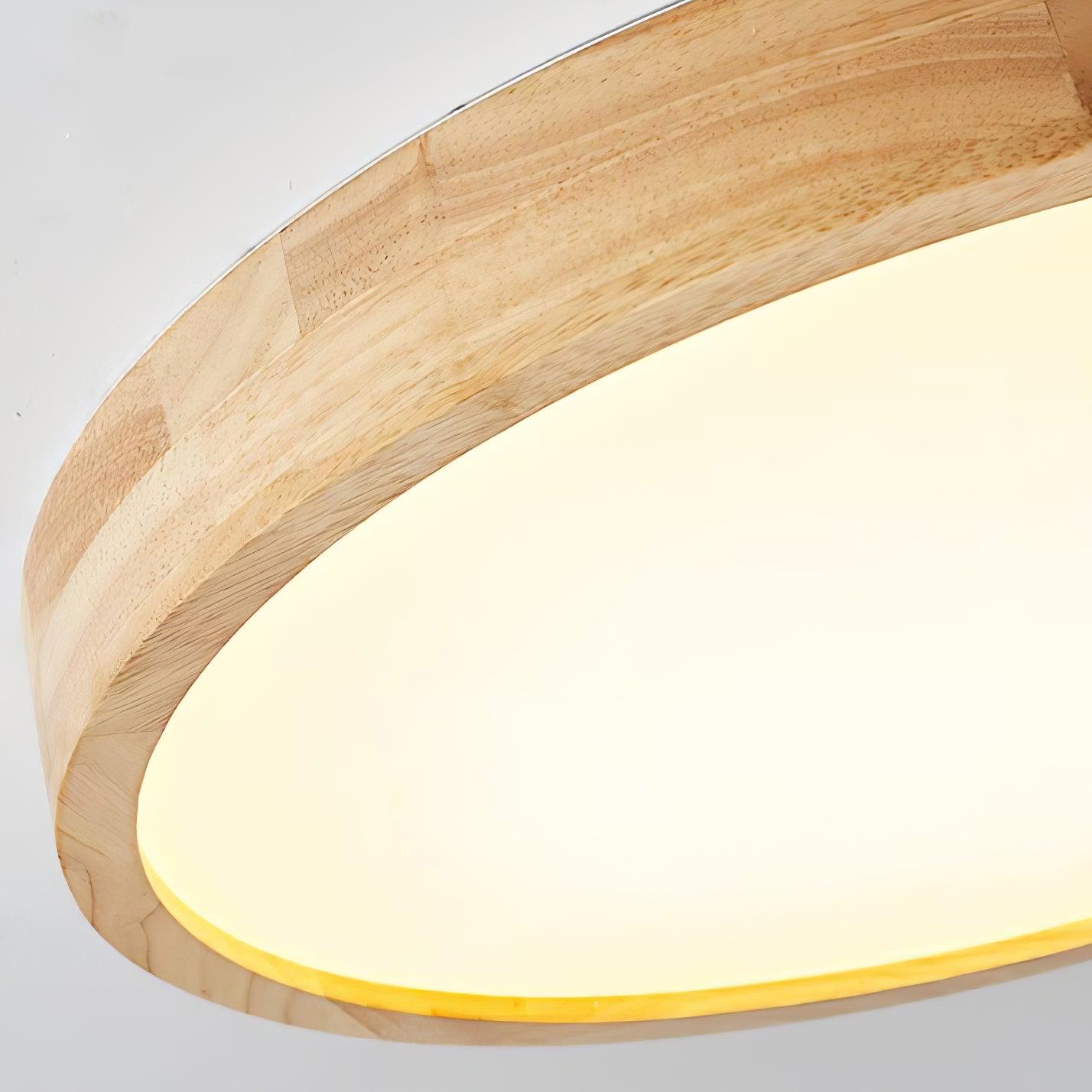 Holz Flush Mount Deckenleuchte | Karnz