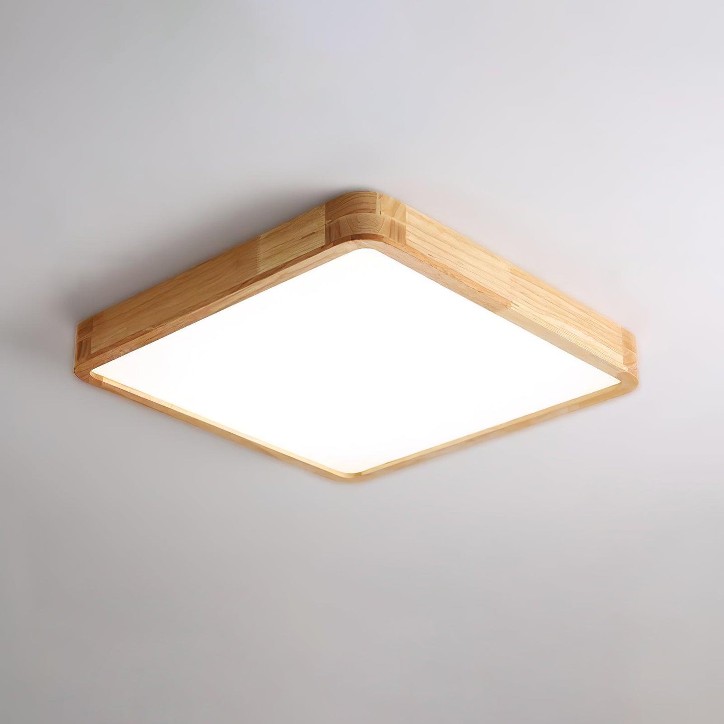 Holz Flush Mount Deckenleuchte | Karnz