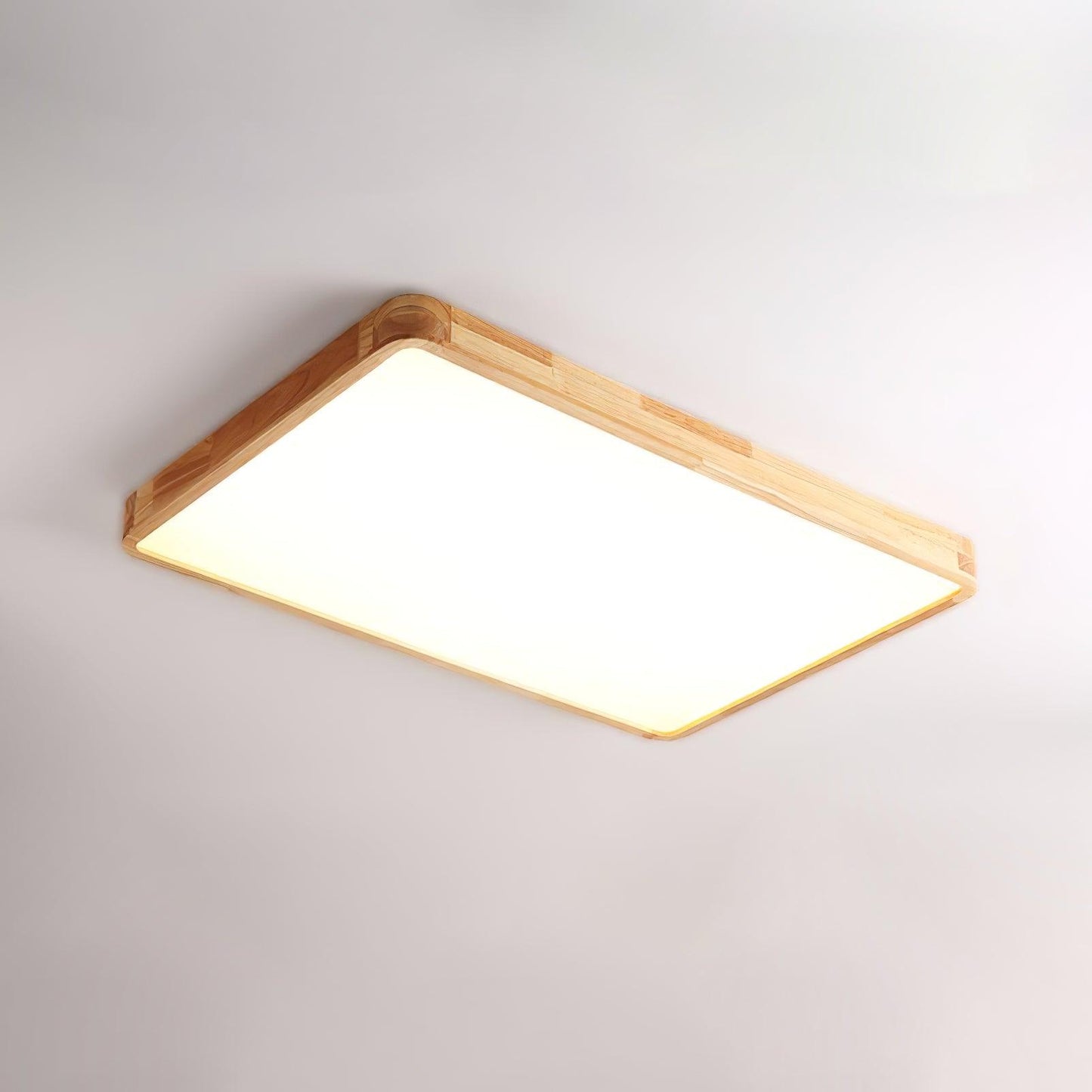 Holz Flush Mount Deckenleuchte | Karnz