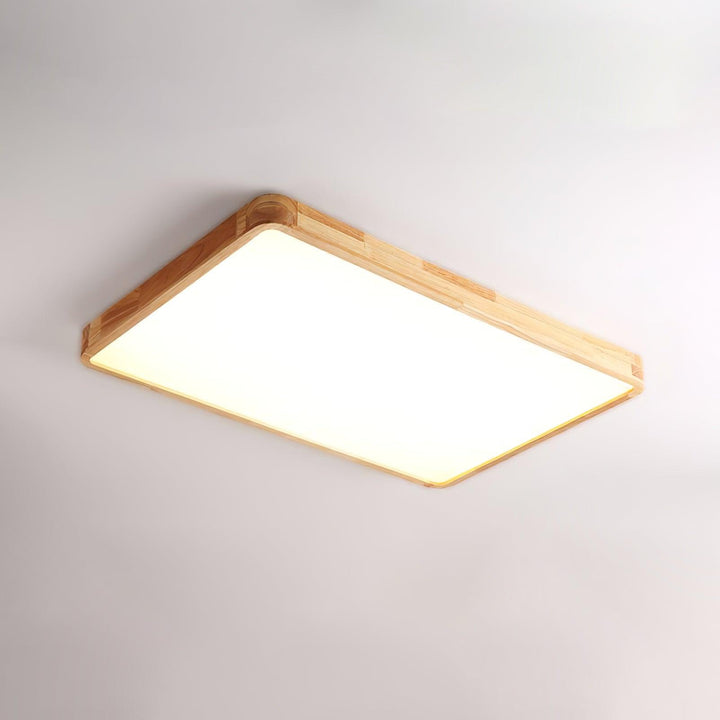 Holz Flush Mount Deckenleuchte | Karnz
