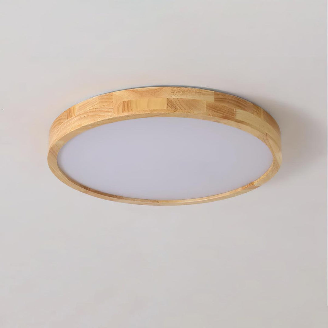 Holz Flush Mount Deckenleuchte | Karnz