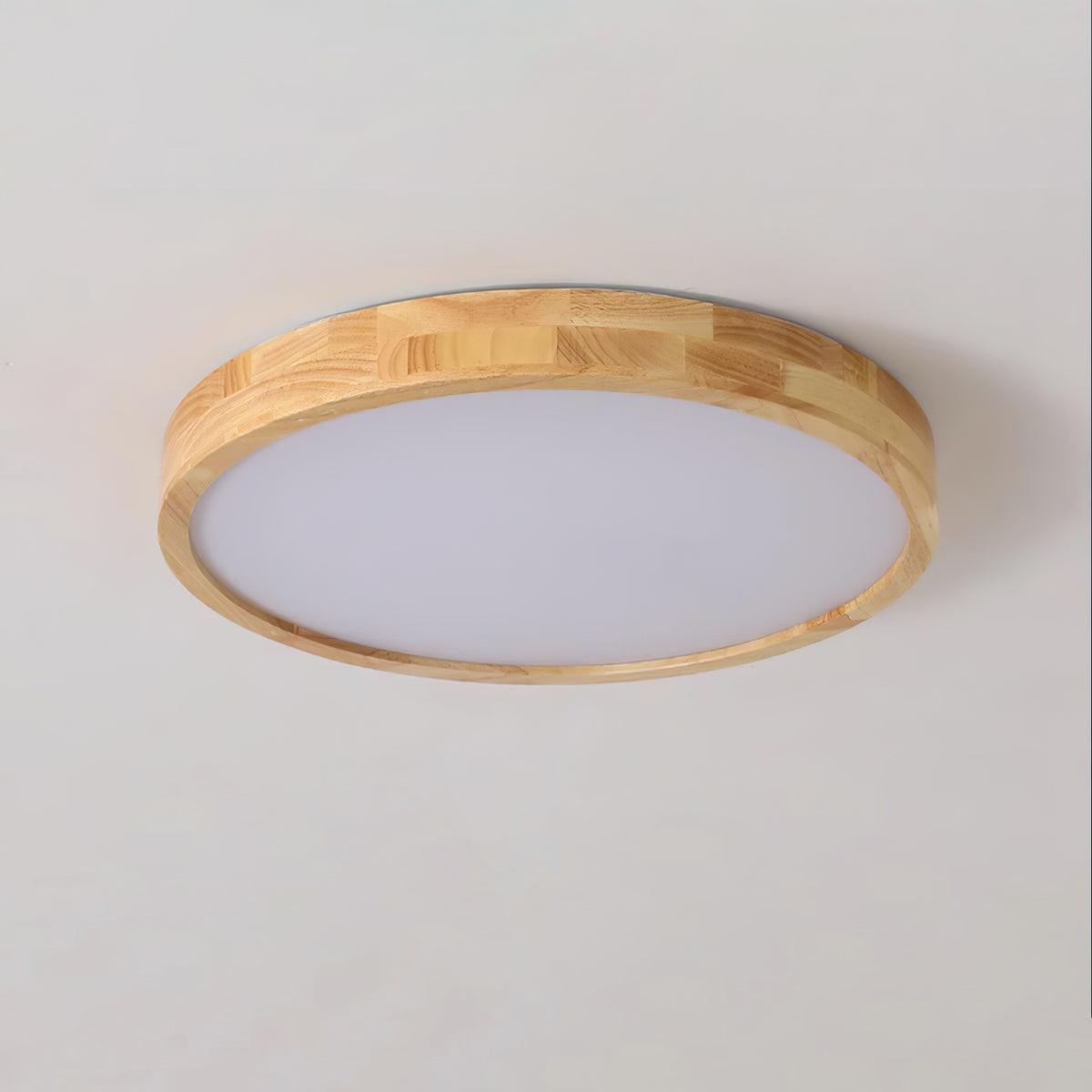Holz Flush Mount Deckenleuchte | Karnz
