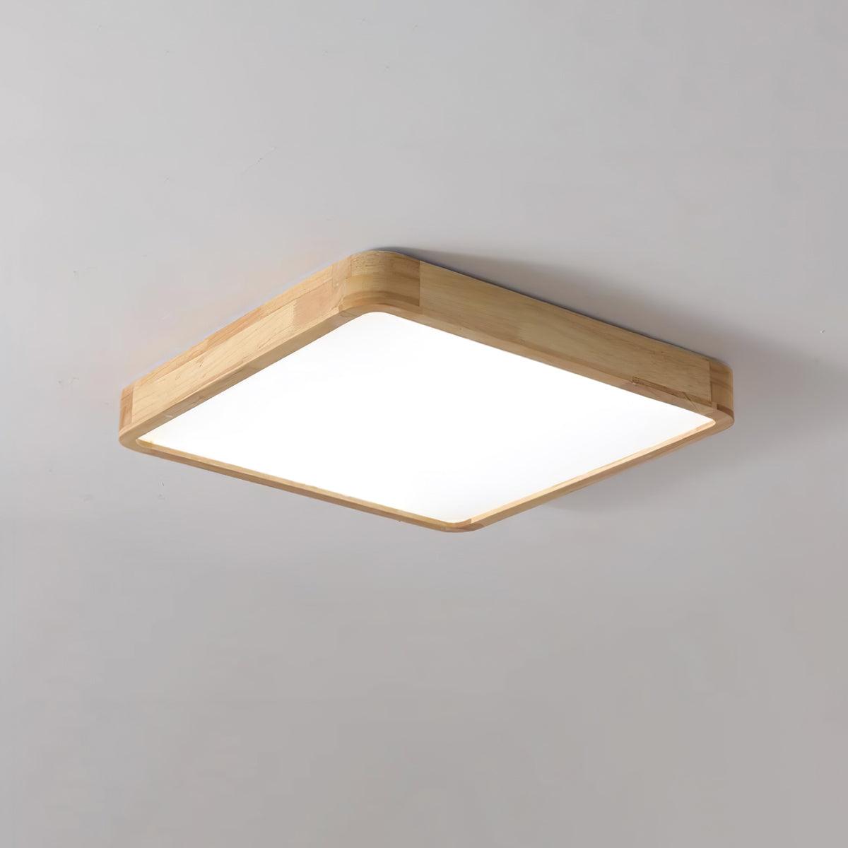Holz Flush Mount Deckenleuchte | Karnz