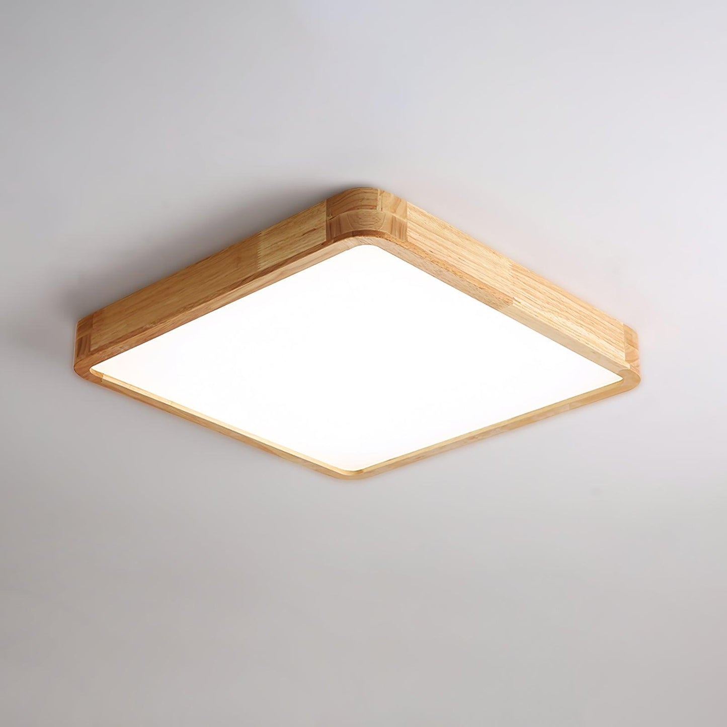 Holz Flush Mount Deckenleuchte | Karnz