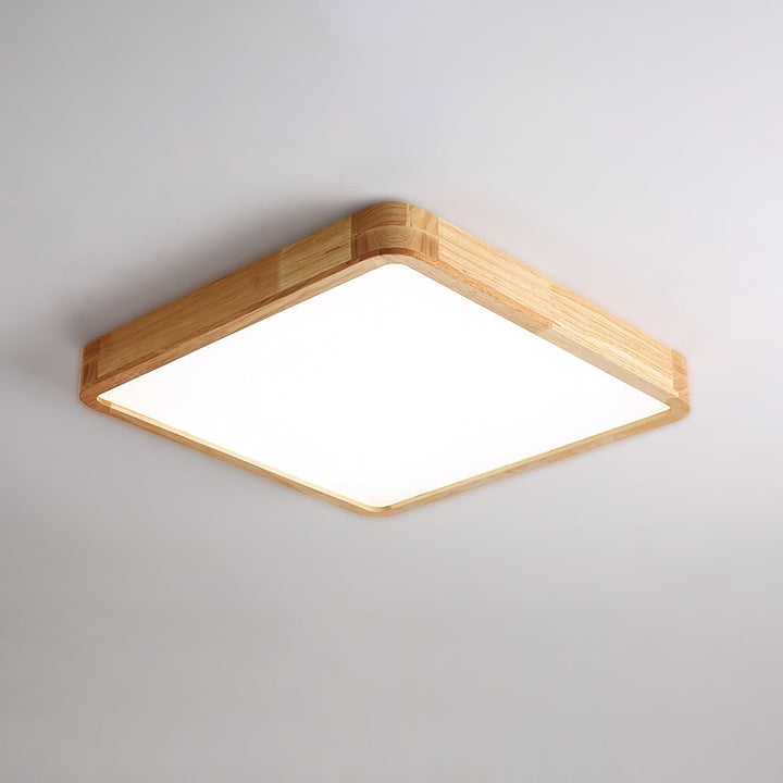 Holz Flush Mount Deckenleuchte | Karnz