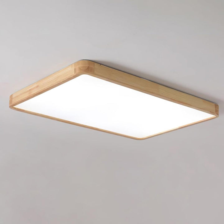Holz Flush Mount Deckenleuchte | Karnz