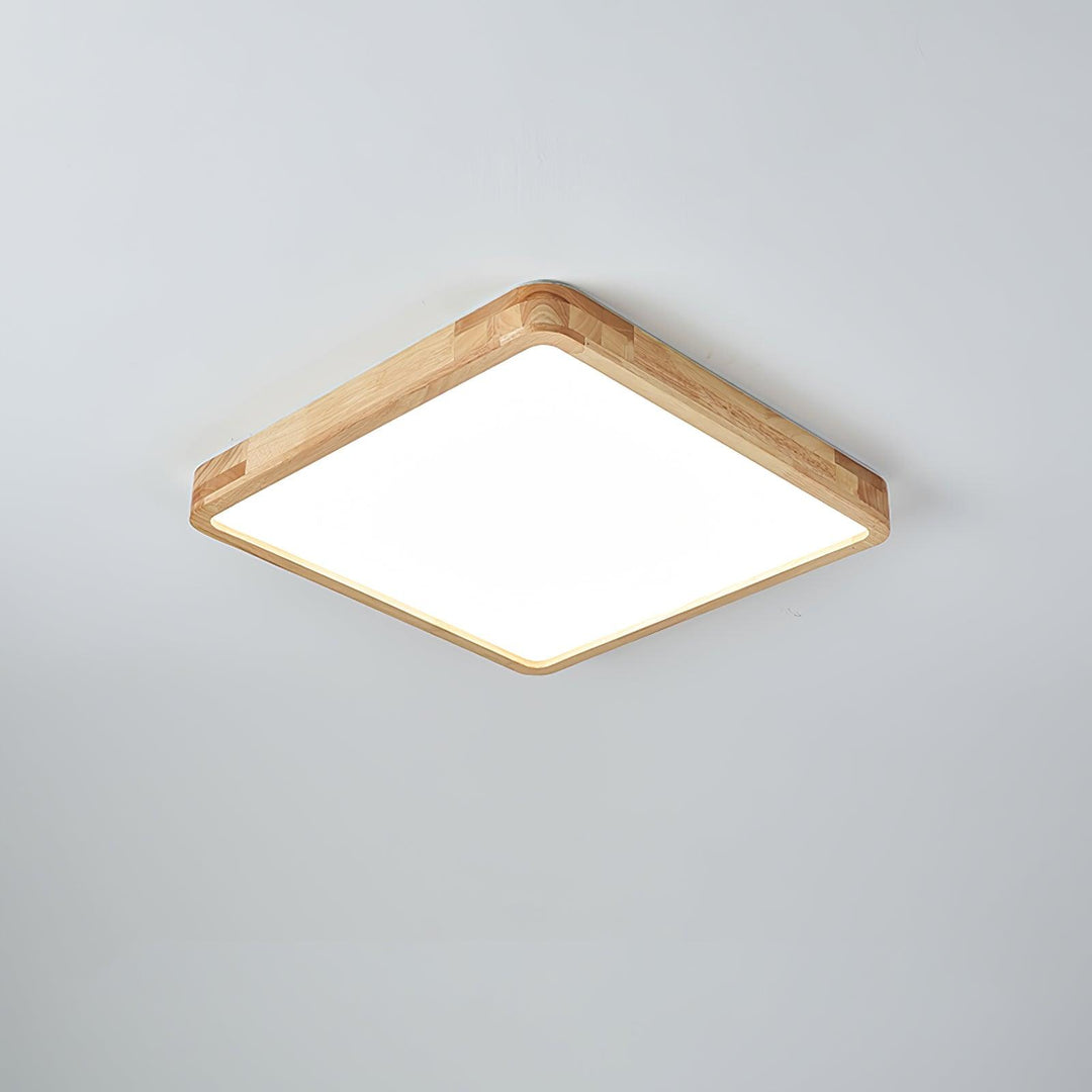 Holz Flush Mount Deckenleuchte | Karnz